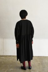 画像7: 【For WOMEN】SOWBOW (ソウボウ) SOWBOW CACHECOEUR DRESS [BLACK] (7)