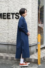 画像6: 【For WOMEN】orslow (オアスロウ) PULLOVER DENIM DRESS [ONE WASH] (6)