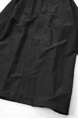 画像3: 【For WOMEN】Honnete (オネット) Tacked Sleeve Over Fit Coat [BLACK] (3)