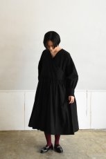 画像6: 【For WOMEN】SOWBOW (ソウボウ) SOWBOW CACHECOEUR DRESS [BLACK] (6)