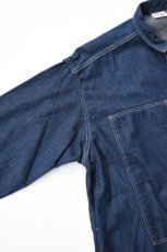 画像13: 【For WOMEN】orslow (オアスロウ) PULLOVER DENIM DRESS [ONE WASH] (13)