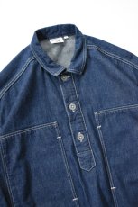 画像11: 【For WOMEN】orslow (オアスロウ) PULLOVER DENIM DRESS [ONE WASH] (11)