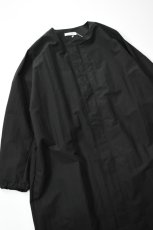 画像2: 【For WOMEN】Honnete (オネット) Tacked Sleeve Over Fit Coat [BLACK] (2)