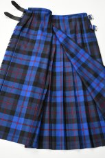 画像11: 【For WOMEN】O'NEIL OF DUBLIN (オニールオブダブリン) Worsted Wool-Tartan Long Kilt Skirt [OLD BOLEY] (11)