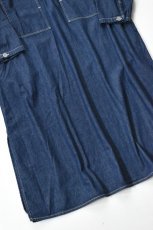 画像3: 【For WOMEN】orslow (オアスロウ) PULLOVER DENIM DRESS [ONE WASH] (3)