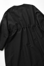 画像17: 【For WOMEN】Honnete (オネット) Tacked Sleeve Over Fit Coat [BLACK] (17)