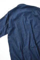 画像17: 【For WOMEN】orslow (オアスロウ) PULLOVER DENIM DRESS [ONE WASH] (17)