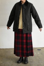 画像8: 【For WOMEN】O'NEIL OF DUBLIN (オニールオブダブリン) Worsted Wool-Tartan Long Kilt Skirt [LOUGH MASK] (8)