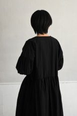 画像8: 【For WOMEN】SOWBOW (ソウボウ) SOWBOW CACHECOEUR DRESS [BLACK] (8)