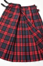 画像13: 【For WOMEN】O'NEIL OF DUBLIN (オニールオブダブリン) Worsted Wool-Tartan Long Kilt Skirt [LOUGH MASK] (13)