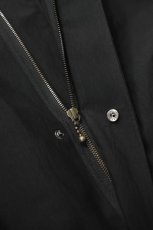 画像15: 【For WOMEN】Honnete (オネット) Tacked Sleeve Over Fit Coat [BLACK] (15)