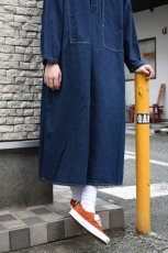 画像10: 【For WOMEN】orslow (オアスロウ) PULLOVER DENIM DRESS [ONE WASH] (10)