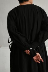 画像10: 【For WOMEN】SOWBOW (ソウボウ) SOWBOW CACHECOEUR DRESS [BLACK] (10)