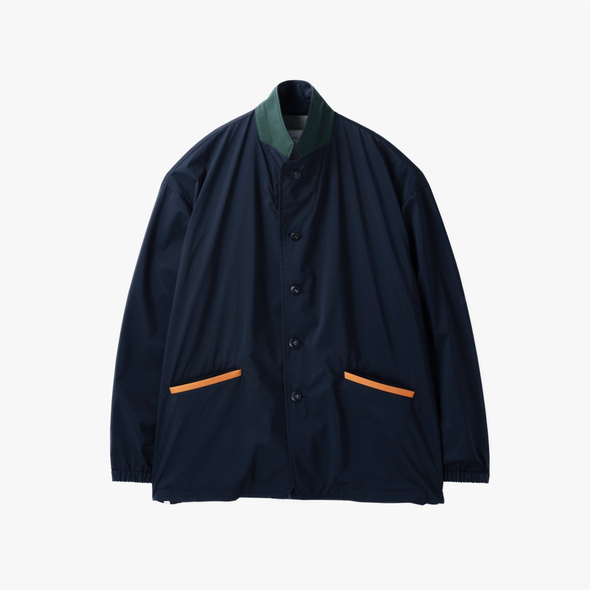 画像4: UNTRACE (アントレース) 3 Layer Lapeled Work Jacket [DARK NAVY] (4)
