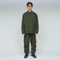 画像12: UNTRACE (アントレース) 3 Layer Ventilation Tuck Pants [OLIVE] (12)