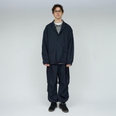 画像7: UNTRACE (アントレース) 3 Layer Lapeled Work Jacket [DARK NAVY] (7)