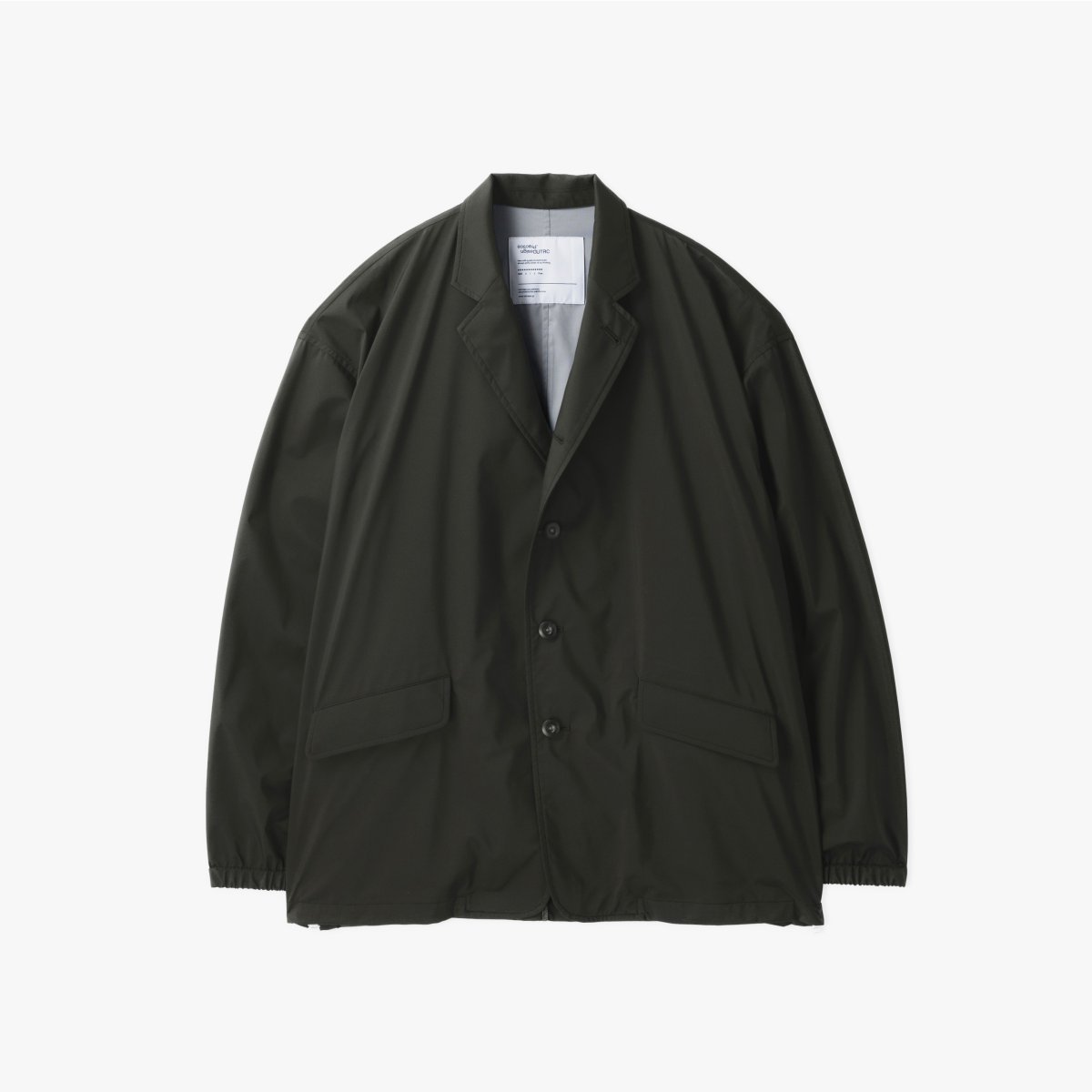 画像1: UNTRACE (アントレース) 3 Layer Lapeled Work Jacket [OLIVE] (1)