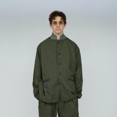 画像13: UNTRACE (アントレース) 3 Layer Lapeled Work Jacket [OLIVE] (13)