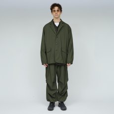 画像7: UNTRACE (アントレース) 3 Layer Ventilation Tuck Pants [OLIVE] (7)