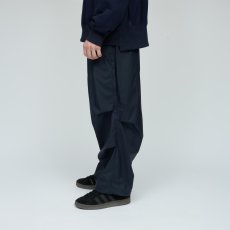 画像9: UNTRACE (アントレース) 3 Layer Ventilation Tuck Pants [DARK NAVY] (9)