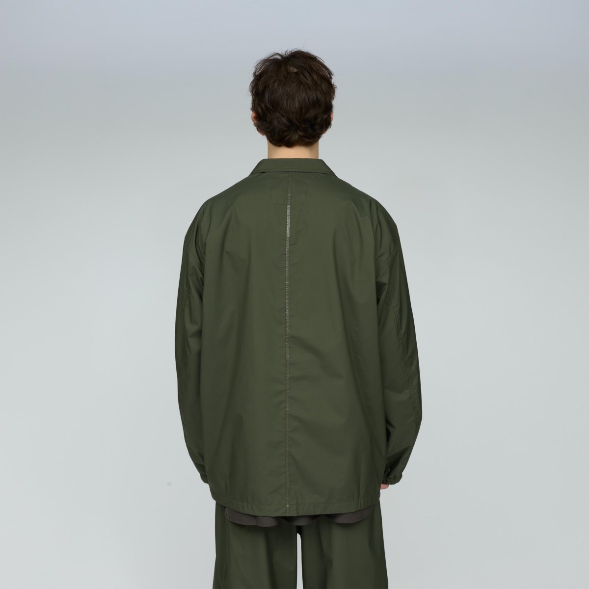 画像11: UNTRACE (アントレース) 3 Layer Lapeled Work Jacket [OLIVE] (11)