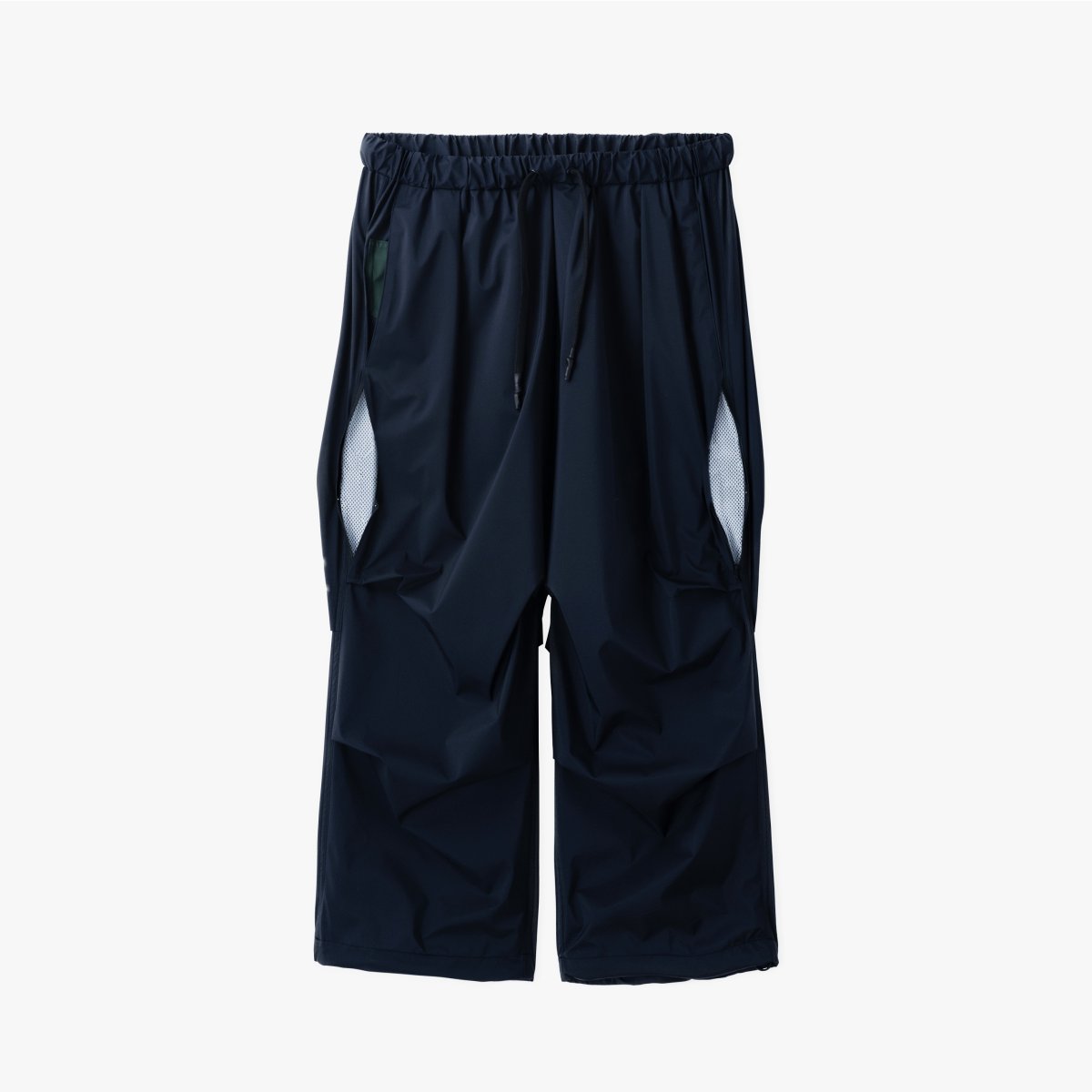 画像3: UNTRACE (アントレース) 3 Layer Ventilation Tuck Pants [DARK NAVY] (3)