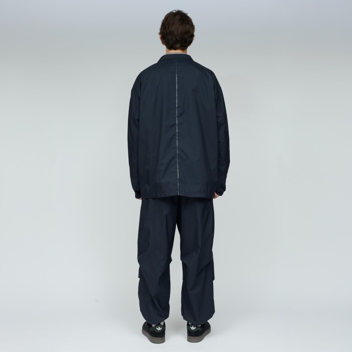 画像6: UNTRACE (アントレース) 3 Layer Ventilation Tuck Pants [DARK NAVY] (6)