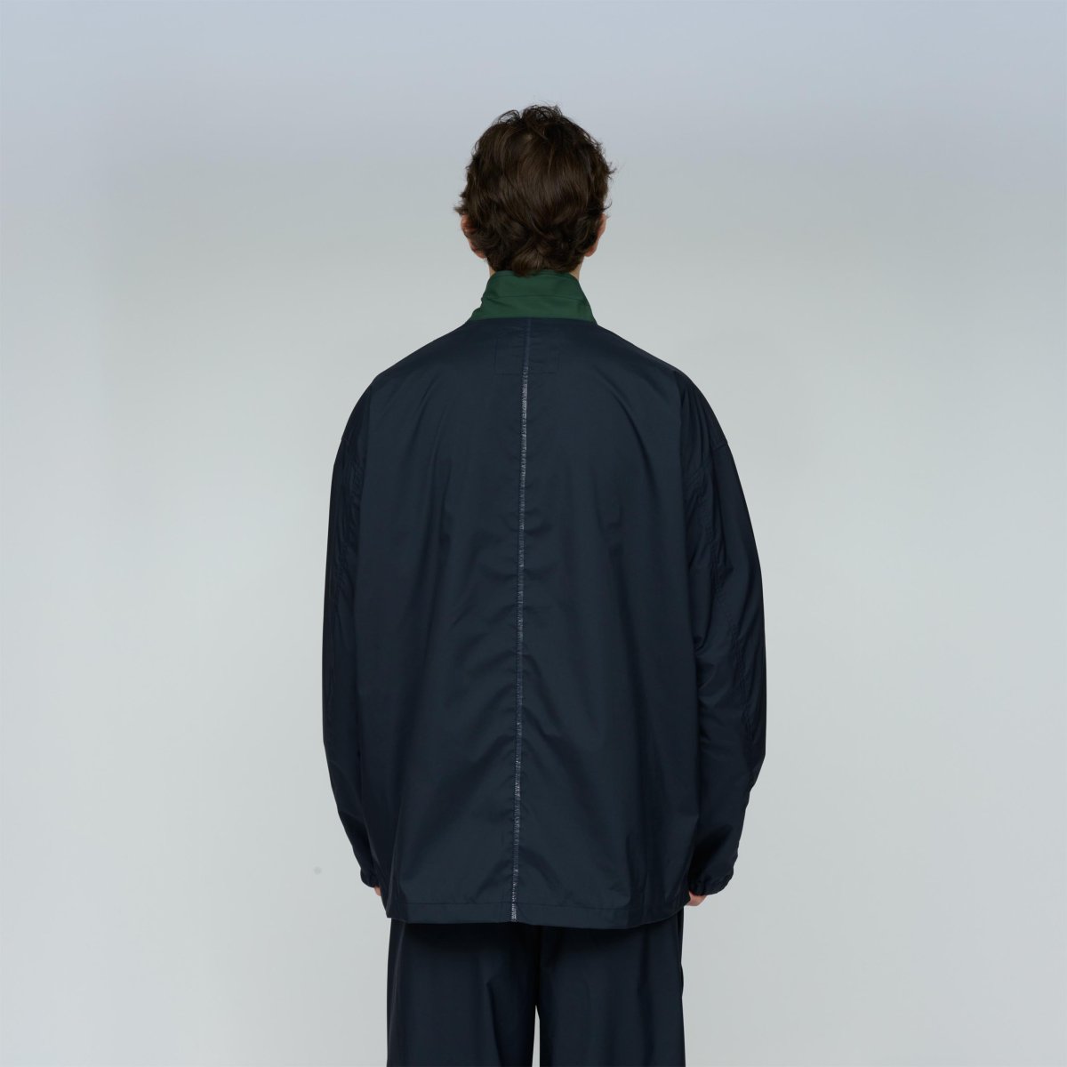 画像12: UNTRACE (アントレース) 3 Layer Lapeled Work Jacket [DARK NAVY] (12)