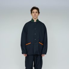 画像11: UNTRACE (アントレース) 3 Layer Lapeled Work Jacket [DARK NAVY] (11)
