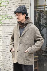 画像13: orslow (オアスロウ) RELAX FIT HARRIS TWEED JACKET [KHAKI] (13)