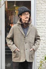 画像12: orslow (オアスロウ) RELAX FIT HARRIS TWEED JACKET [KHAKI] (12)