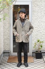 画像9: orslow (オアスロウ) REVERSIBLE HOODY RIB CAP [KHAKI] (9)