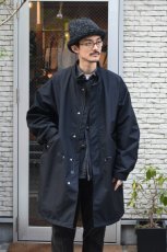 画像4: Powderhorn Mountaineering (パウダーホーンマウンテニアリング) MOD'S COAT [BLACK] (4)