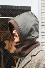 画像6: orslow (オアスロウ) REVERSIBLE HOODY RIB CAP [KHAKI] (6)