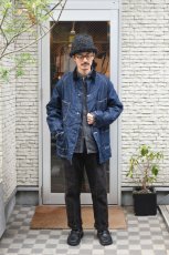 画像5: orslow (オアスロウ) WOOL LINER RELAX FIT DENIM COVERALL [ONE WASH] (5)