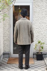 画像8: orslow (オアスロウ) RELAX FIT HARRIS TWEED JACKET [KHAKI] (8)
