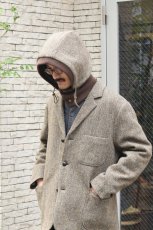 画像2: orslow (オアスロウ) REVERSIBLE HOODY RIB CAP [KHAKI] (2)