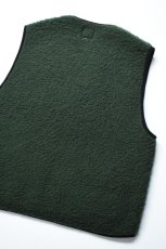 画像9: COLDBREAKER (コールドブレーカー) V NECK ZIP VEST [DARK GREEN] (9)