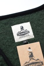 画像4: COLDBREAKER (コールドブレーカー) V NECK ZIP VEST [DARK GREEN] (4)
