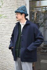画像4: 【SALE!】MOJITO (モヒート) PROPOSE SACK COAT [NAVY] (4)