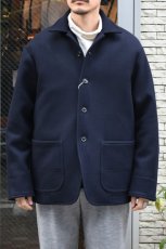 画像7: 【SALE!】MOJITO (モヒート) PROPOSE SACK COAT [NAVY] (7)