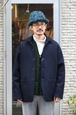 画像6: 【SALE!】MOJITO (モヒート) PROPOSE SACK COAT [NAVY] (6)