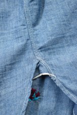 画像22: Behind The River (ビハインドザリバー) BTR×Lucy OAXACA Souvenir Chambray Shirt [BLUE/COLORFUL] (22)