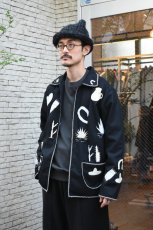 画像4: oaxaca (オアハカ) Souvenir Jacket [BLACK] (4)