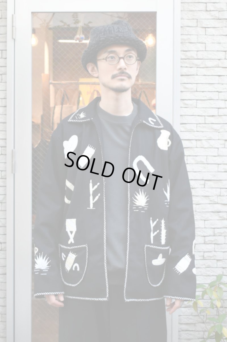 画像8: oaxaca (オアハカ) Souvenir Jacket [BLACK] (8)