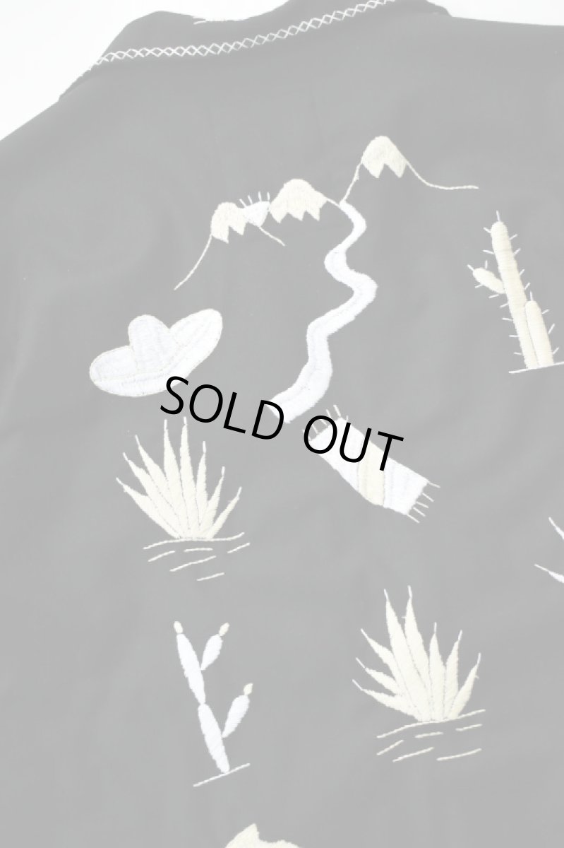 画像27: oaxaca (オアハカ) Souvenir Jacket [BLACK] (27)