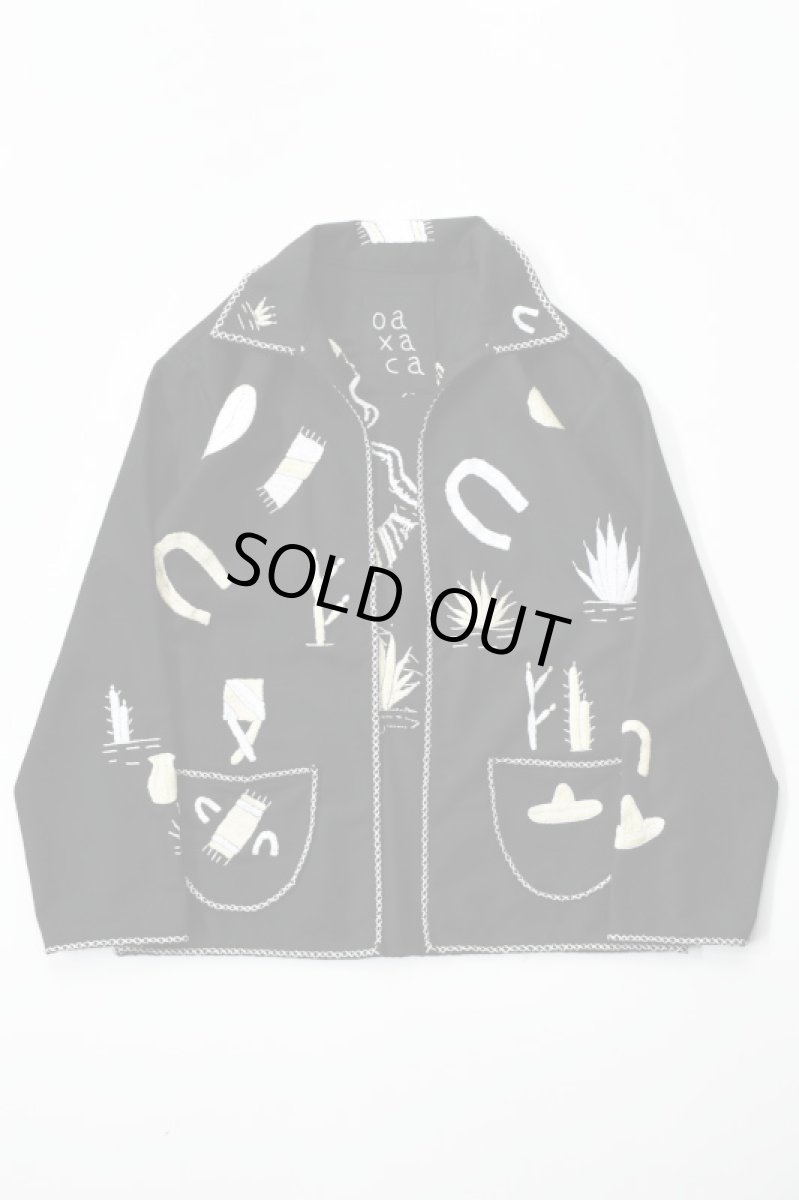 画像2: oaxaca (オアハカ) Souvenir Jacket [BLACK] (2)