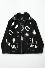 画像2: oaxaca (オアハカ) Souvenir Jacket [BLACK] (2)