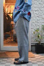 画像7: CEASTERS (ケステル) 1Pleat Trousers [GREY HERRINGBONE CHECK] (7)