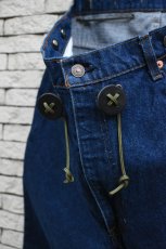 画像9: Behind The River (ビハインドザリバー) USA 517 Military Paracord Custom [DENIM ASSORTED] (9)